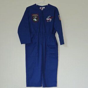 Kid's blue Astronaut Jumpsuit